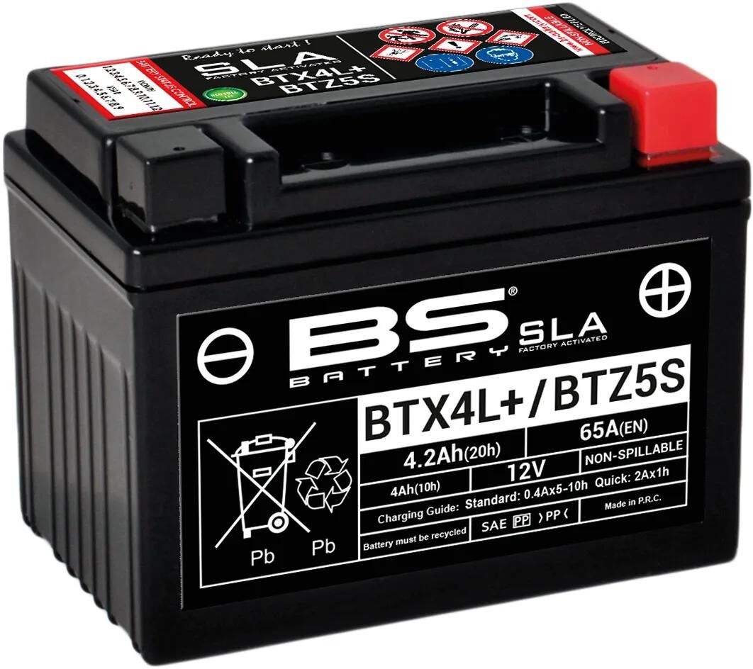 Bs-battery battery btx4l+ btz5s battery btx4l+ btz5s 4ah bs sla
