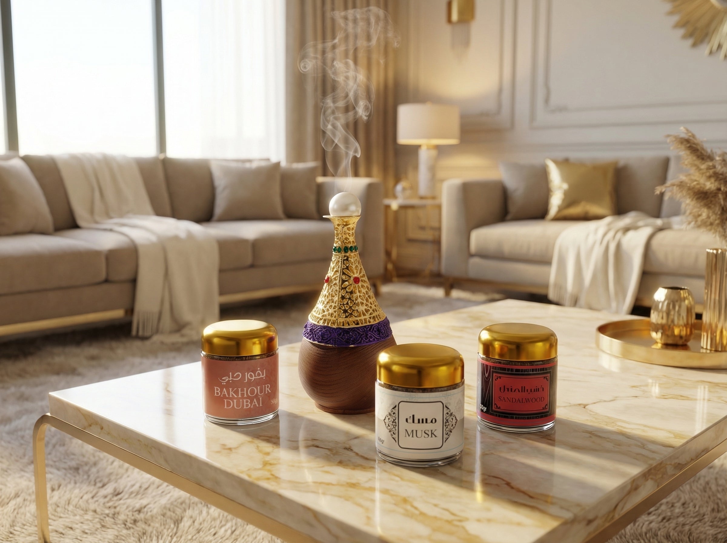 La Boîte Découverte Bakhour – Parfum d’Ambiance Oriental Traditionnel