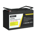NNEDSZ 12V 100Ah Lithium Battery LiFePO4 Deep Cycle Box Solar Caravan Camping