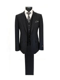 Men’s Black 3-Piece Slim Fit Suit
