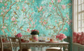 Chinoiserie Birds in Blooming Garden Wall Mural