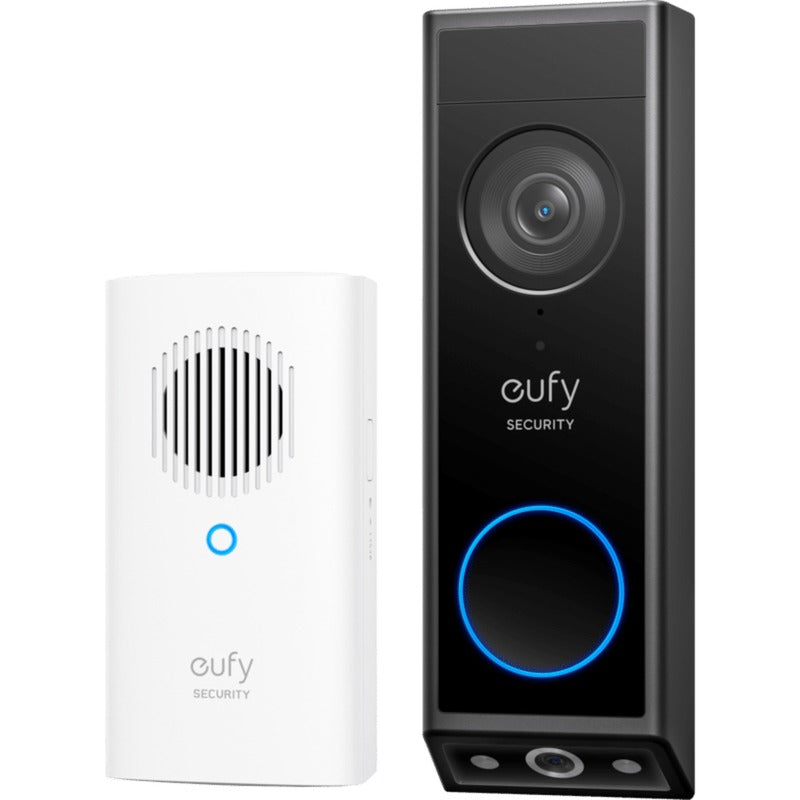 Eufy e340 video doorbell bundle (black)
