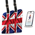 Smart Bag Security Tag - Great Britain Flag [Pack 2]