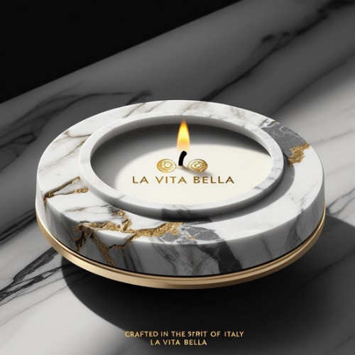 La Vita Bella – Aura Marble Luxury Candle
