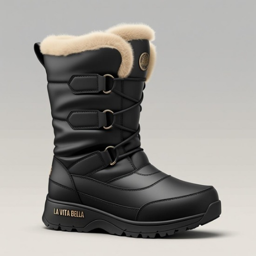 Luxury Thermal Snow Boots – LA VITA BELLA Winter Edition