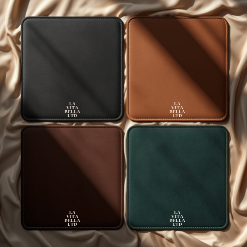 La Vita Bella™ Premium Leather Desk Pad – Handcrafted Italian-Inspired Design