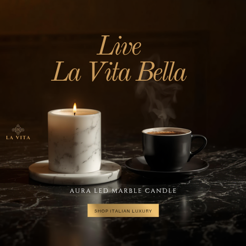 La Vita Bella – Aura Marble Luxury Candle
