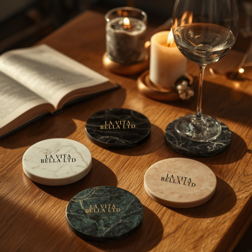 La Vita Bella™ Luxury Marble Coaster Collection



Price:



£24.99 – £39.99

(Depending on set size: Single • Set of 2 • Set of 4 • Set of 6)