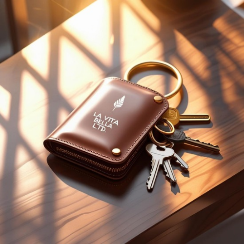La Vita Bella™ Luxury Leather Key Organizer – Italian Minimalist Edition