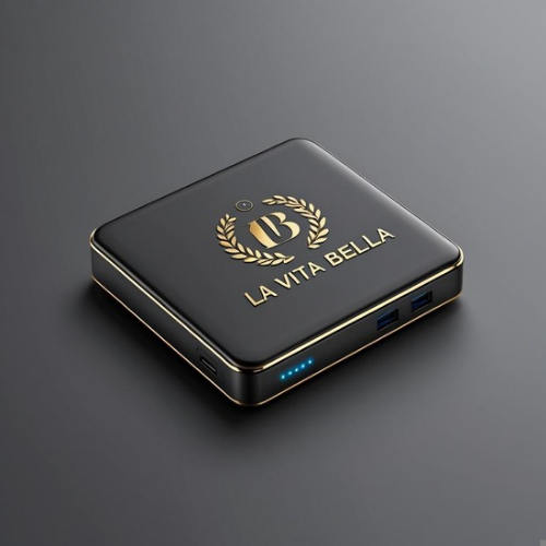 The La Vita Bella™ Premium Power Bank,Ultra-High Capacity: Available in 20,000mAh or 30,000mAh