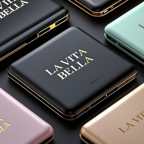 The La Vita Bella™ Premium Power Bank,Ultra-High Capacity: Available in 20,000mAh or 30,000mAh