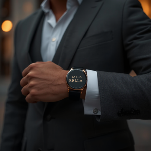 La Vita Bella™ Royal Classic Watch – Luxury Gold Edition